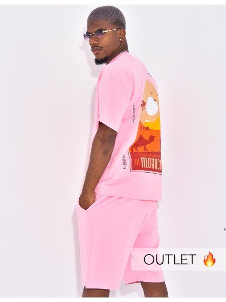 Ensemble short et t-shirt "Morocco"