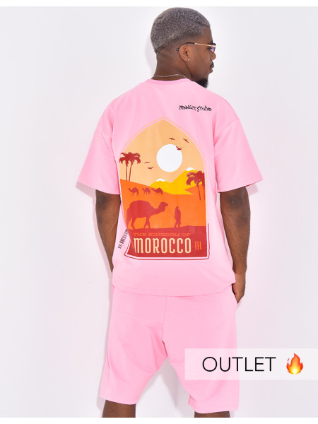 Ensemble short et t-shirt "Morocco"