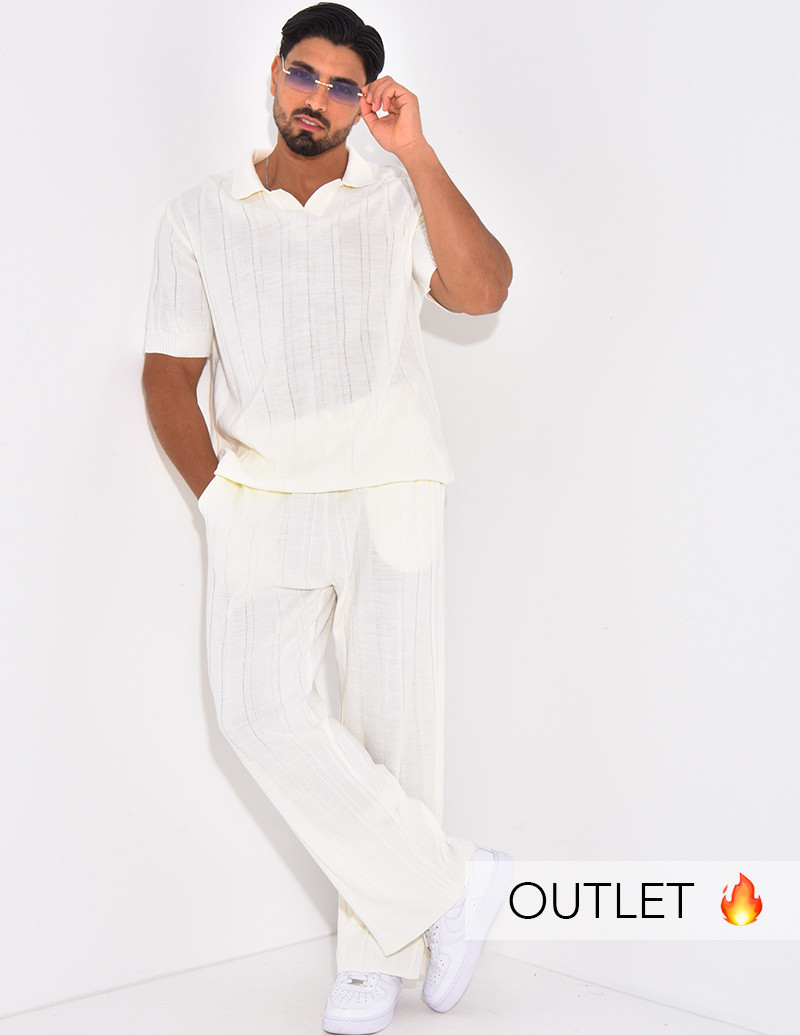 Ensemble côtelé pantalon et...