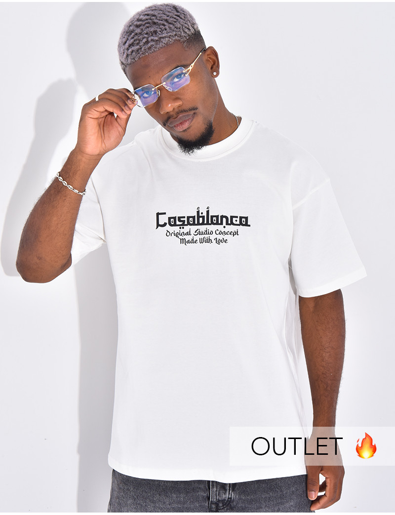 Casablanca Distressed T-Shirt