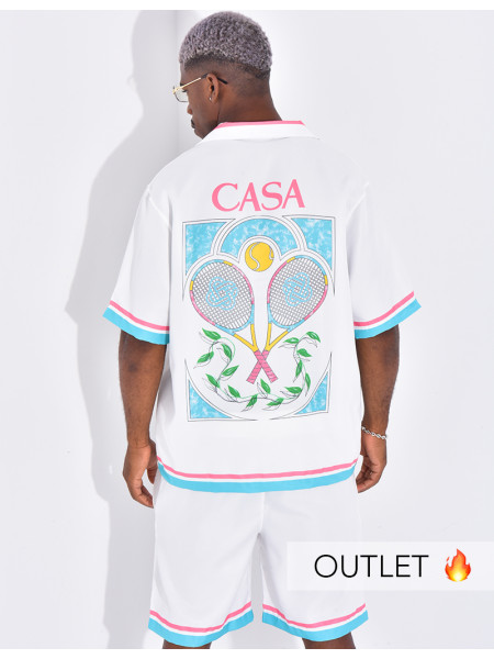 Ensemble short et chemise "CASA"