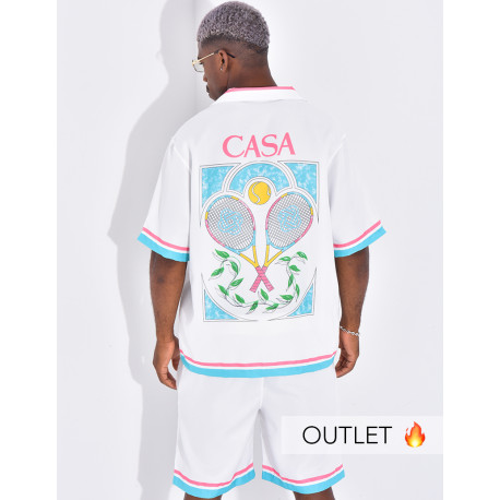 Ensemble short et chemise "CASA"