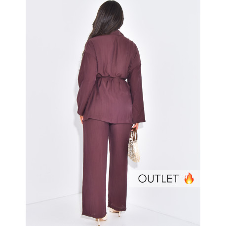 Ensemble kimono et pantalon