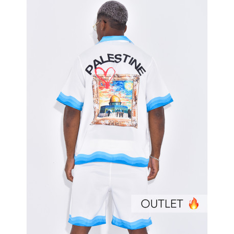 Ensemble short et chemise "Palestine"