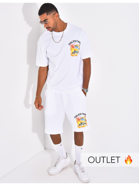 Ensemble short et t-shirt "Palestine"