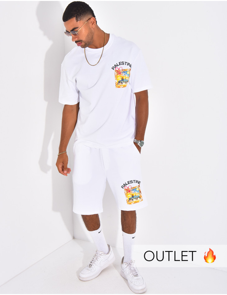 Ensemble short et t-shirt "Palestine"