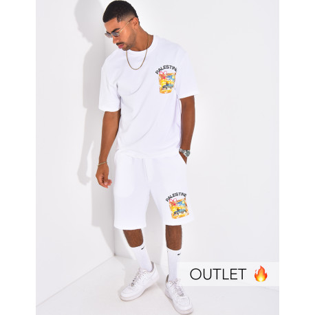 Ensemble short et t-shirt "Palestine"