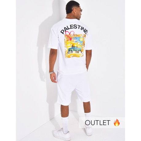 Ensemble short et t-shirt "Palestine"