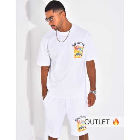 Ensemble short et t-shirt "Palestine"