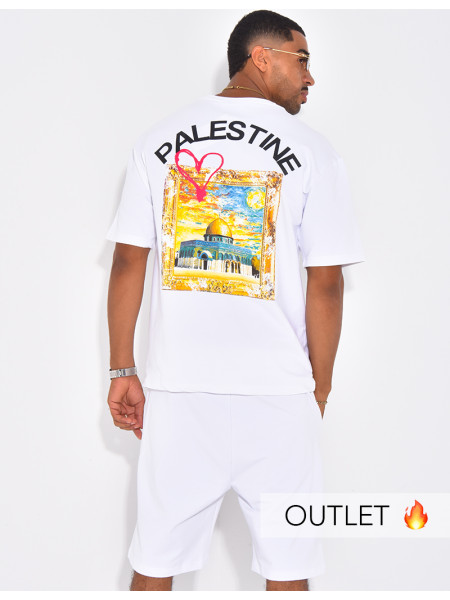 Ensemble short et t-shirt "Palestine"