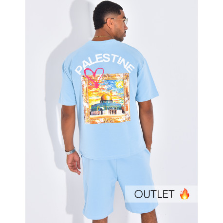 Ensemble short et t-shirt "Palestine"