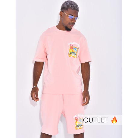 Ensemble short et t-shirt "Palestine"