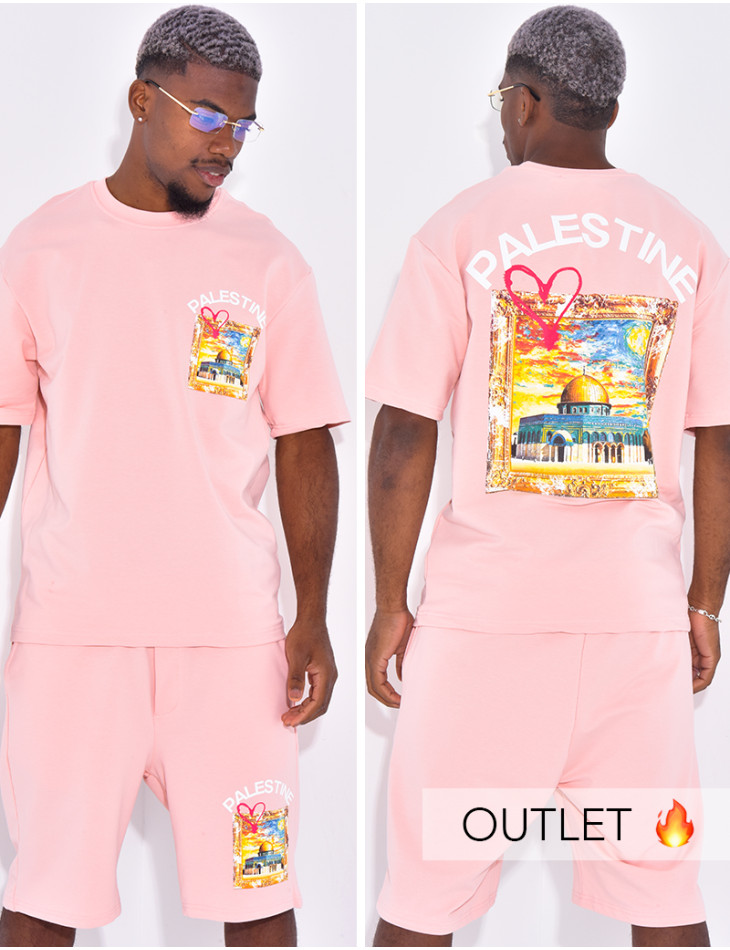 Ensemble short et t-shirt "Palestine"