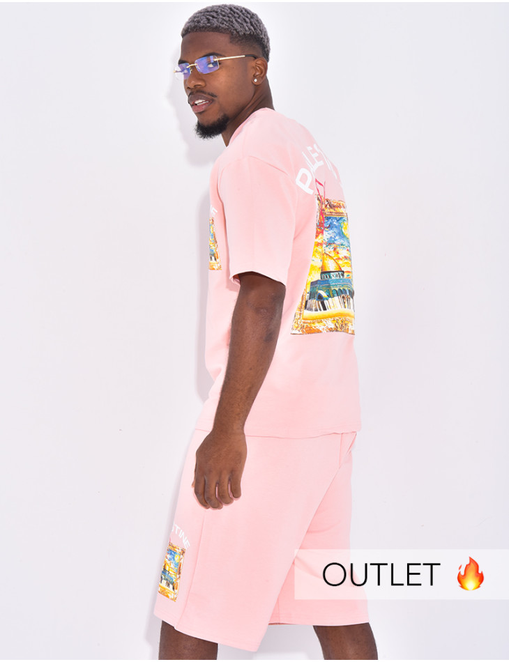 Ensemble short et t-shirt "Palestine"