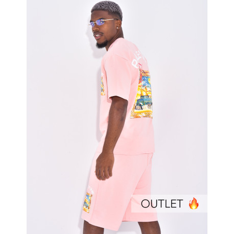 Ensemble short et t-shirt "Palestine"