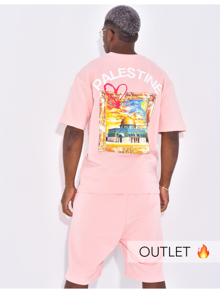 Ensemble short et t-shirt "Palestine"