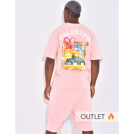 Ensemble short et t-shirt "Palestine"