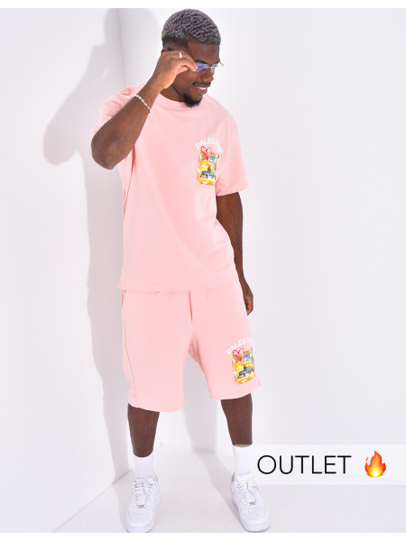 Ensemble short et t-shirt "Palestine"