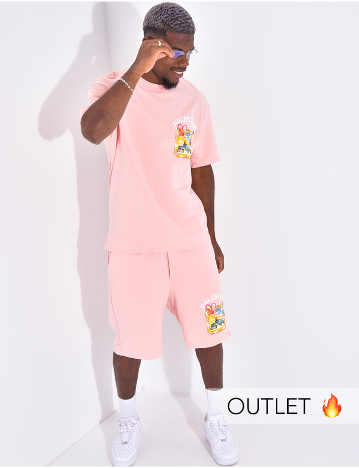 Ensemble short et t-shirt "Palestine"