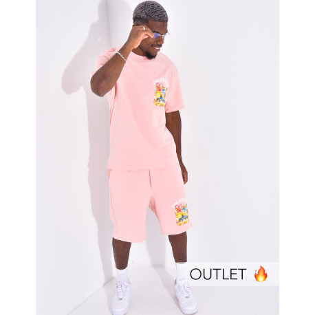 Ensemble short et t-shirt "Palestine"