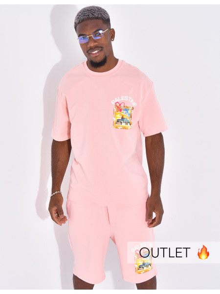 Ensemble short et t-shirt "Palestine"