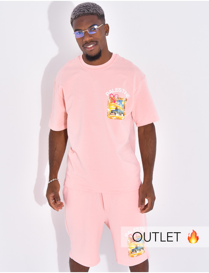 Ensemble short et t-shirt "Palestine"