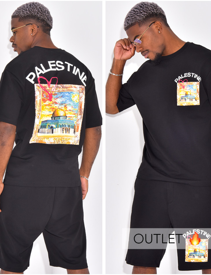 Ensemble short et t-shirt "Palestine"