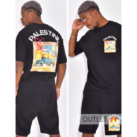 Ensemble short et t-shirt "Palestine"