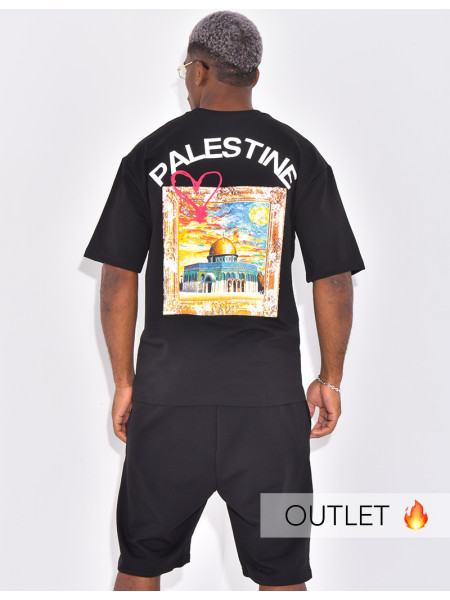Ensemble short et t-shirt "Palestine"