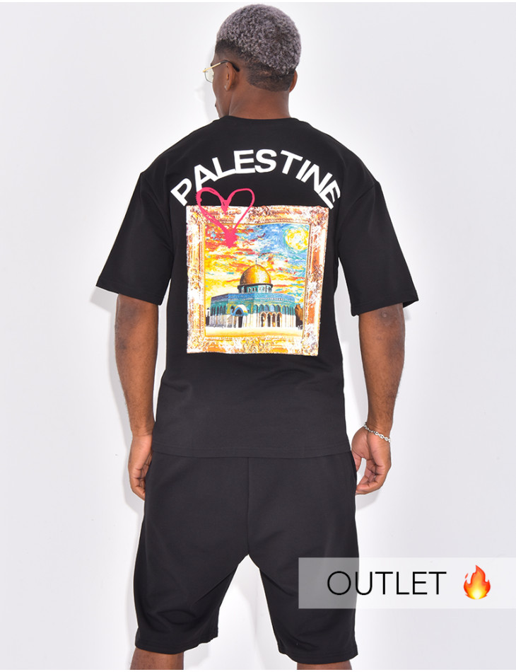 Ensemble short et t-shirt "Palestine"
