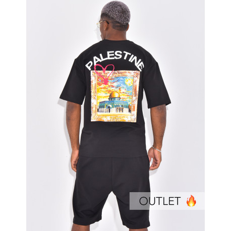 Ensemble short et t-shirt "Palestine"
