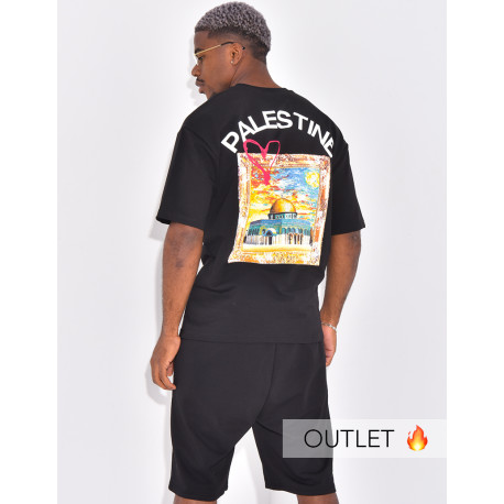 Ensemble short et t-shirt "Palestine"