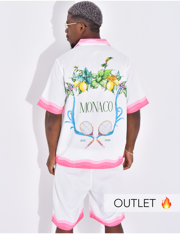 Ensemble short et chemise "Monaco"
