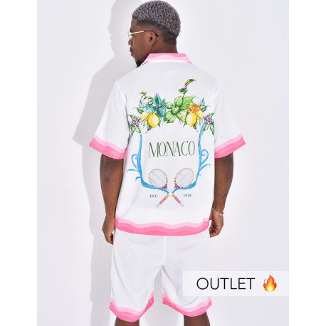 Ensemble short et chemise "Monaco"