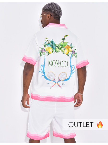 Ensemble short et chemise "Monaco"