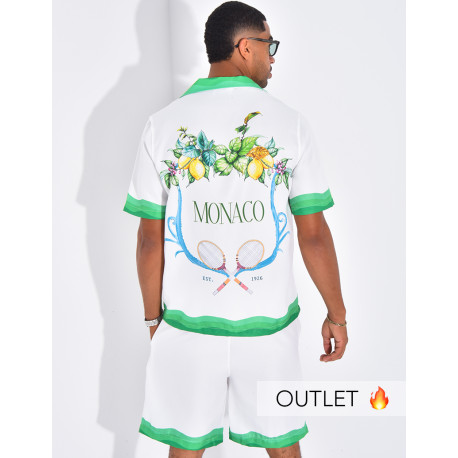 Ensemble short et chemise "Monaco"