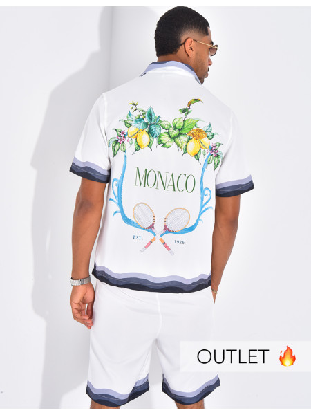 Ensemble short et chemise "Monaco"