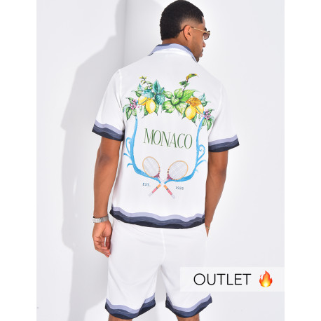 Ensemble short et chemise "Monaco"
