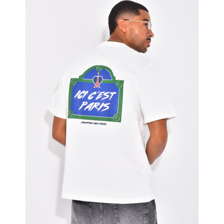 T-shirt "Ici c'est Paris"