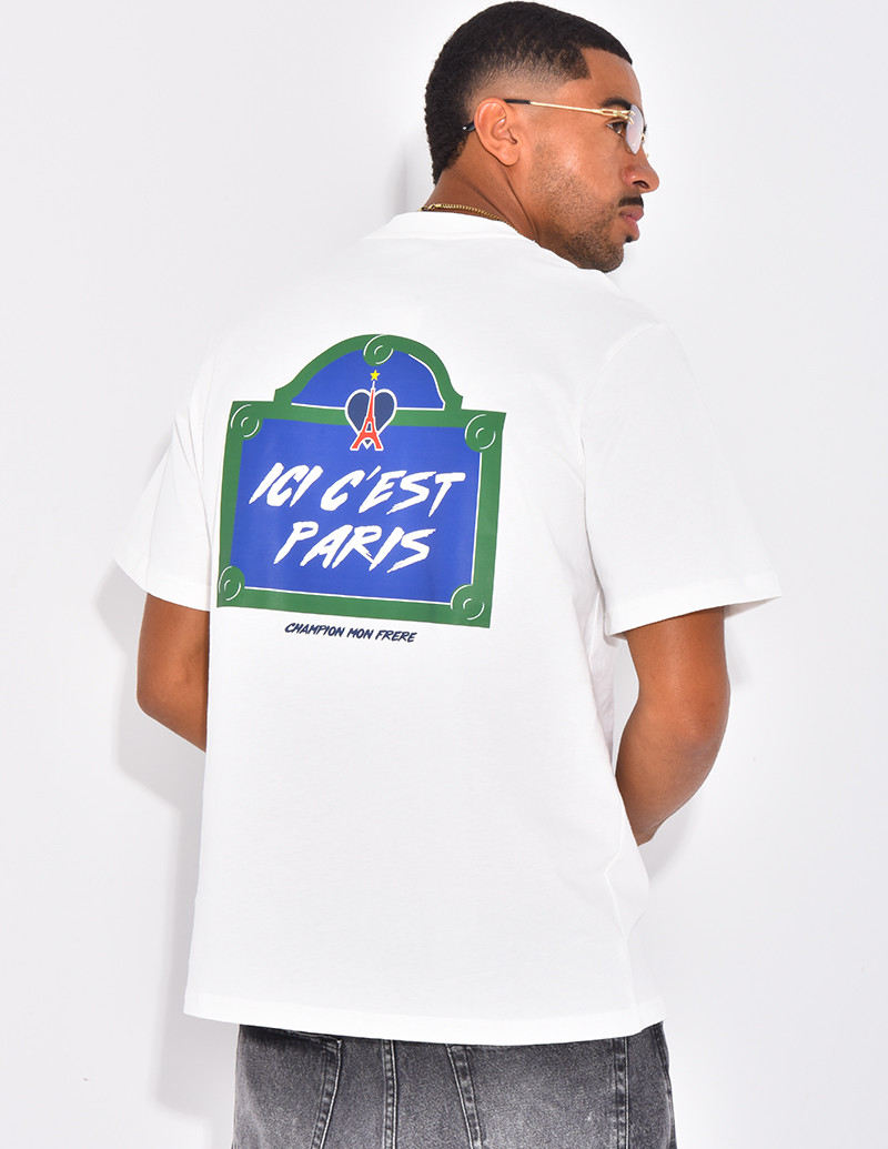T-shirt "Ici c'est Paris"