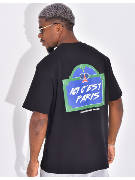 T-shirt "Ici c'est Paris"