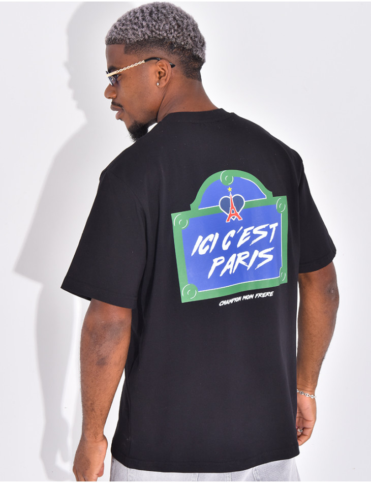 T-shirt "Ici c'est Paris"