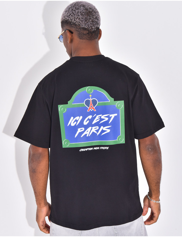 T-shirt "Ici c'est Paris"