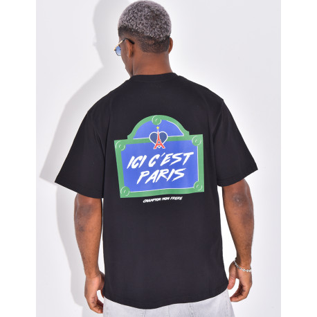 T-shirt "Ici c'est Paris"