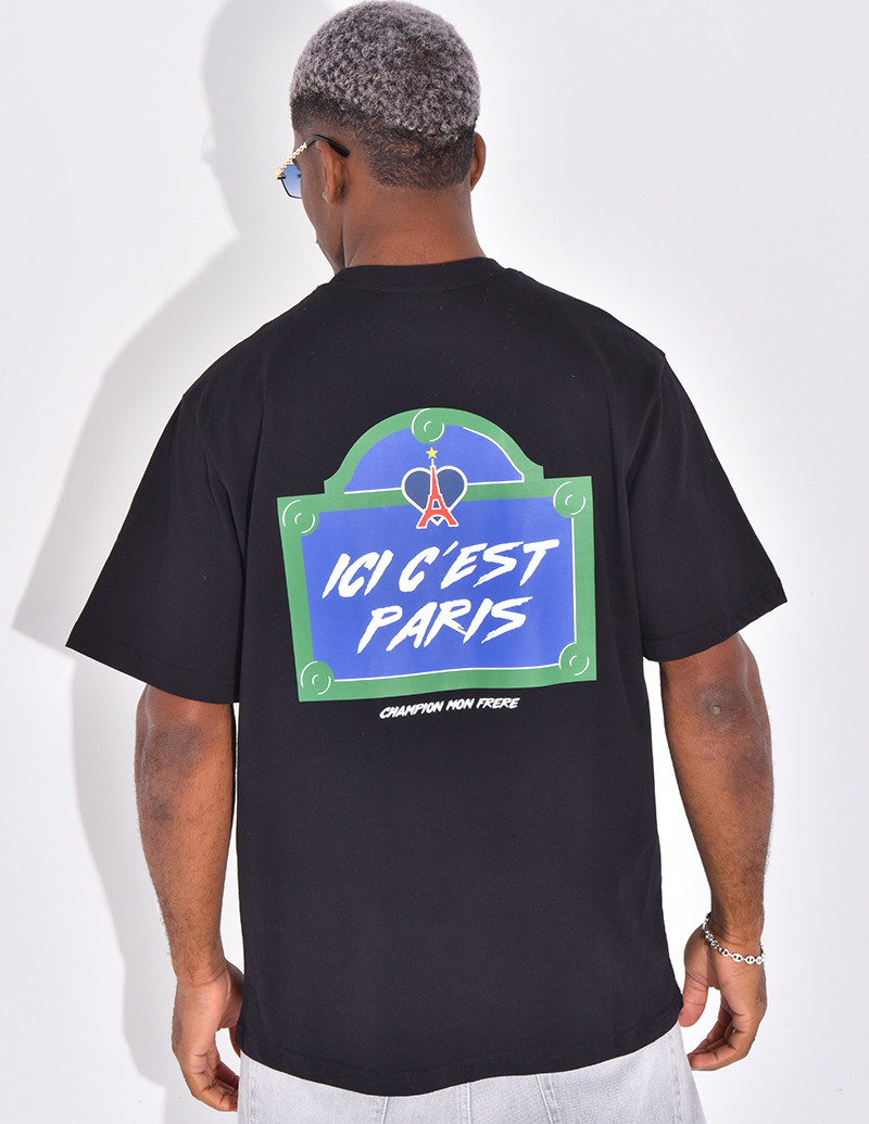 T-shirt "Ici c'est Paris"