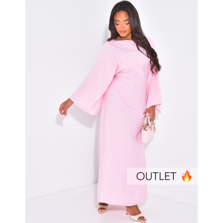 Linen tie dress