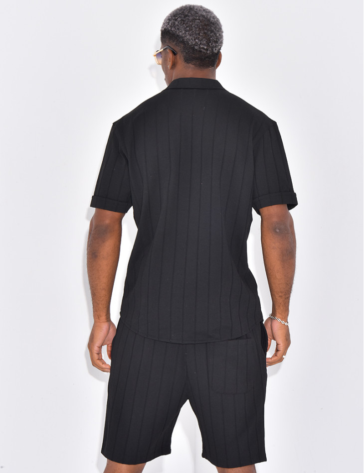 Ensemble short et chemise