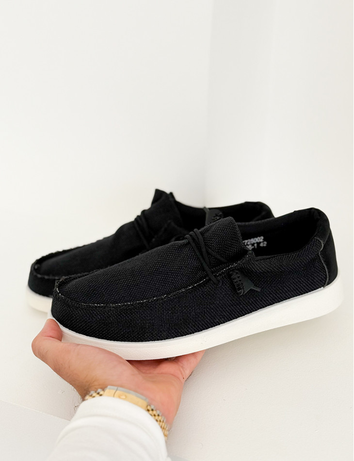 Mocassins en tissus