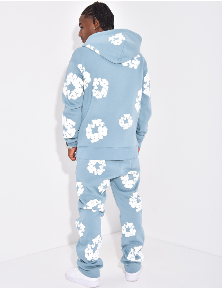 Ensemble de jogging à fleurs
