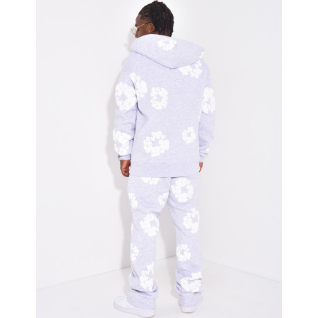 Ensemble de jogging à fleurs